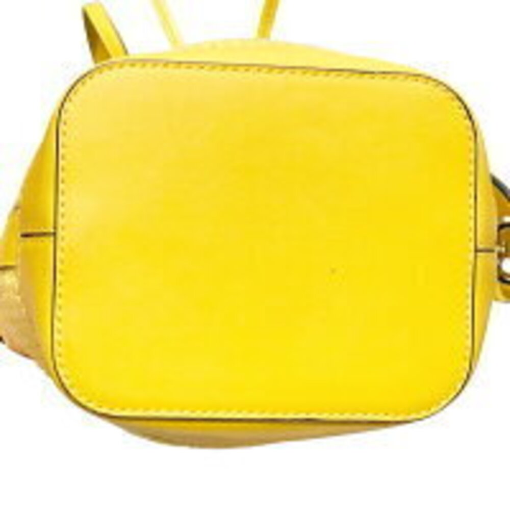 Fendi Crochet Drawstring Yellow Bag Strap Montresor MK - Picture 5 of 8